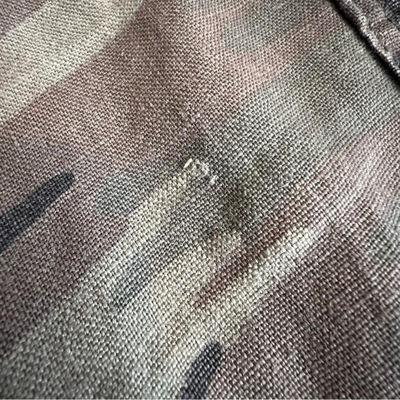 Sanctuary Anthropologie Cropped Paperbag Waist Linen Trousers Woman’s Size 26 - Picture 15 of 15